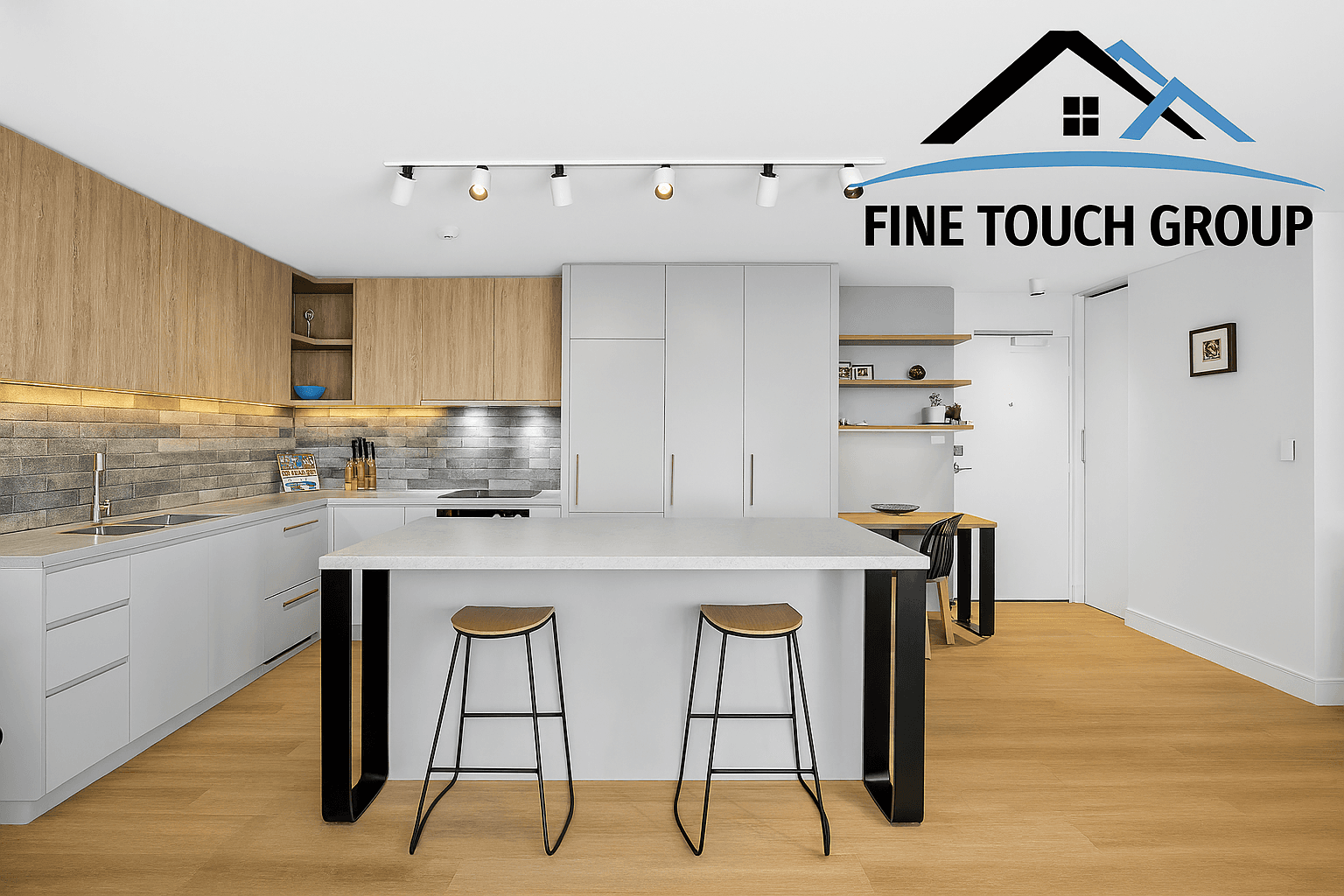Breakfast Bar Kitchen renovation in North Sydney