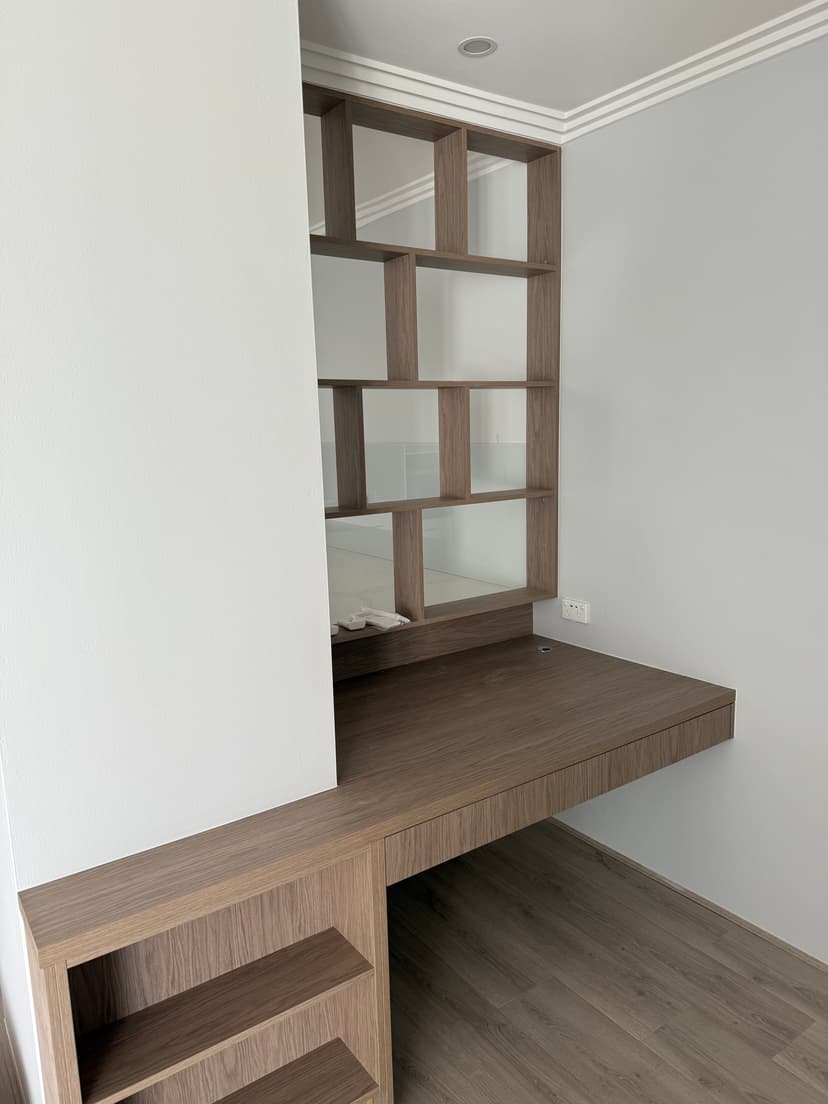 Custom bookshelves