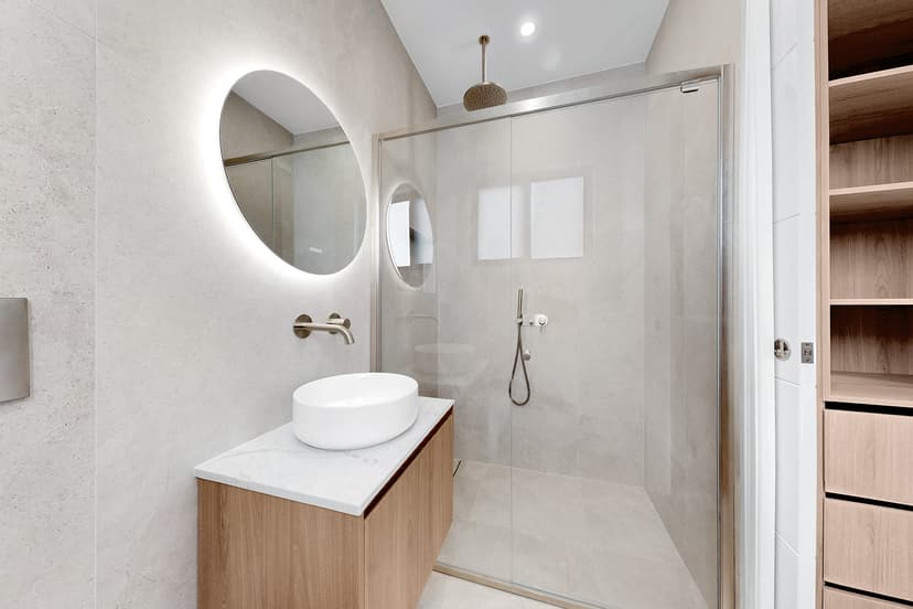Designer Bathroom renovation in Eastern Suburbs