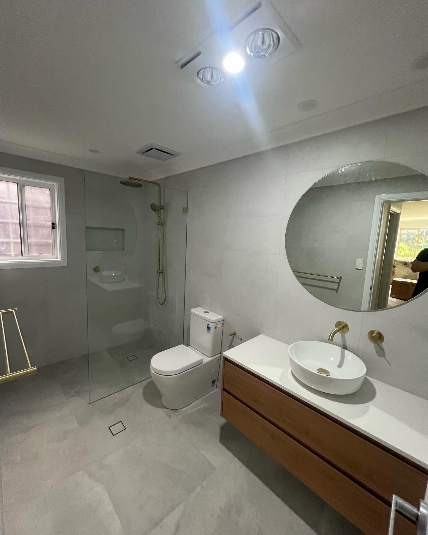 Small Bathroom renovation in Kirribilli