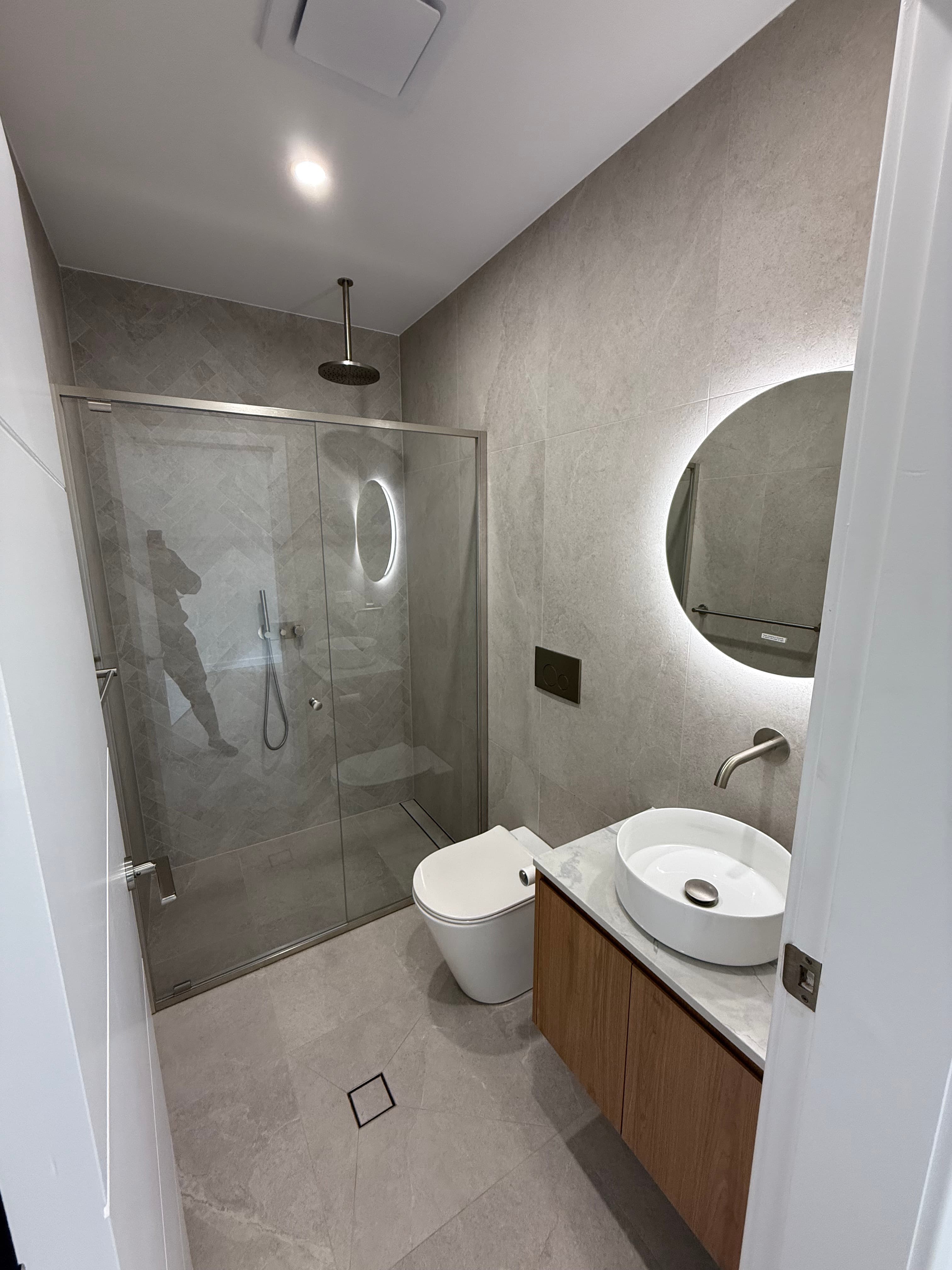Stylish Small Bathroom renovation in Eastern Suburbs