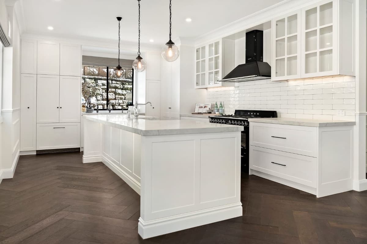Luxury apartment kitchen renovation by Fine Touch Group
