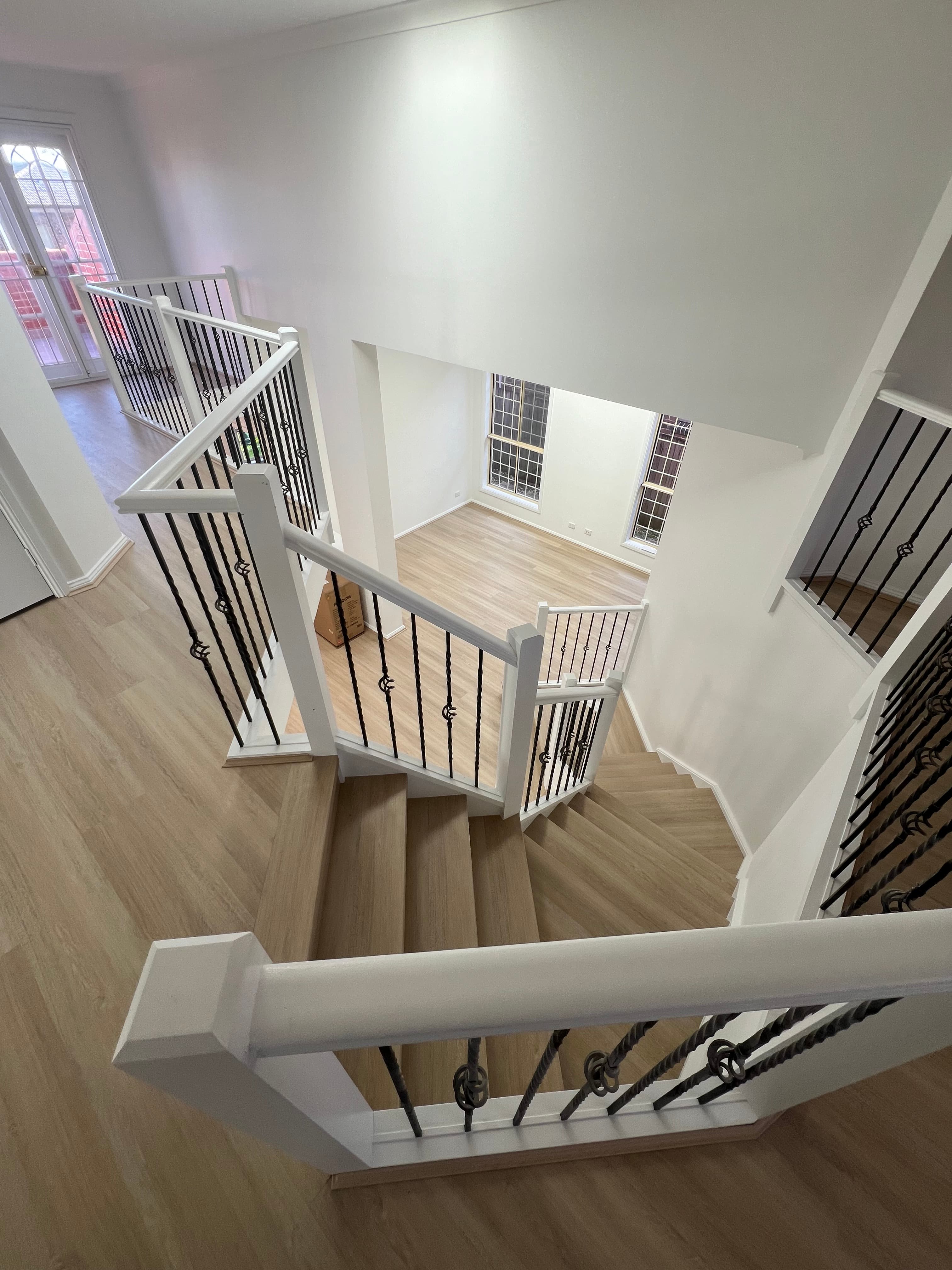 Staircase renovation in Bellevue Hill