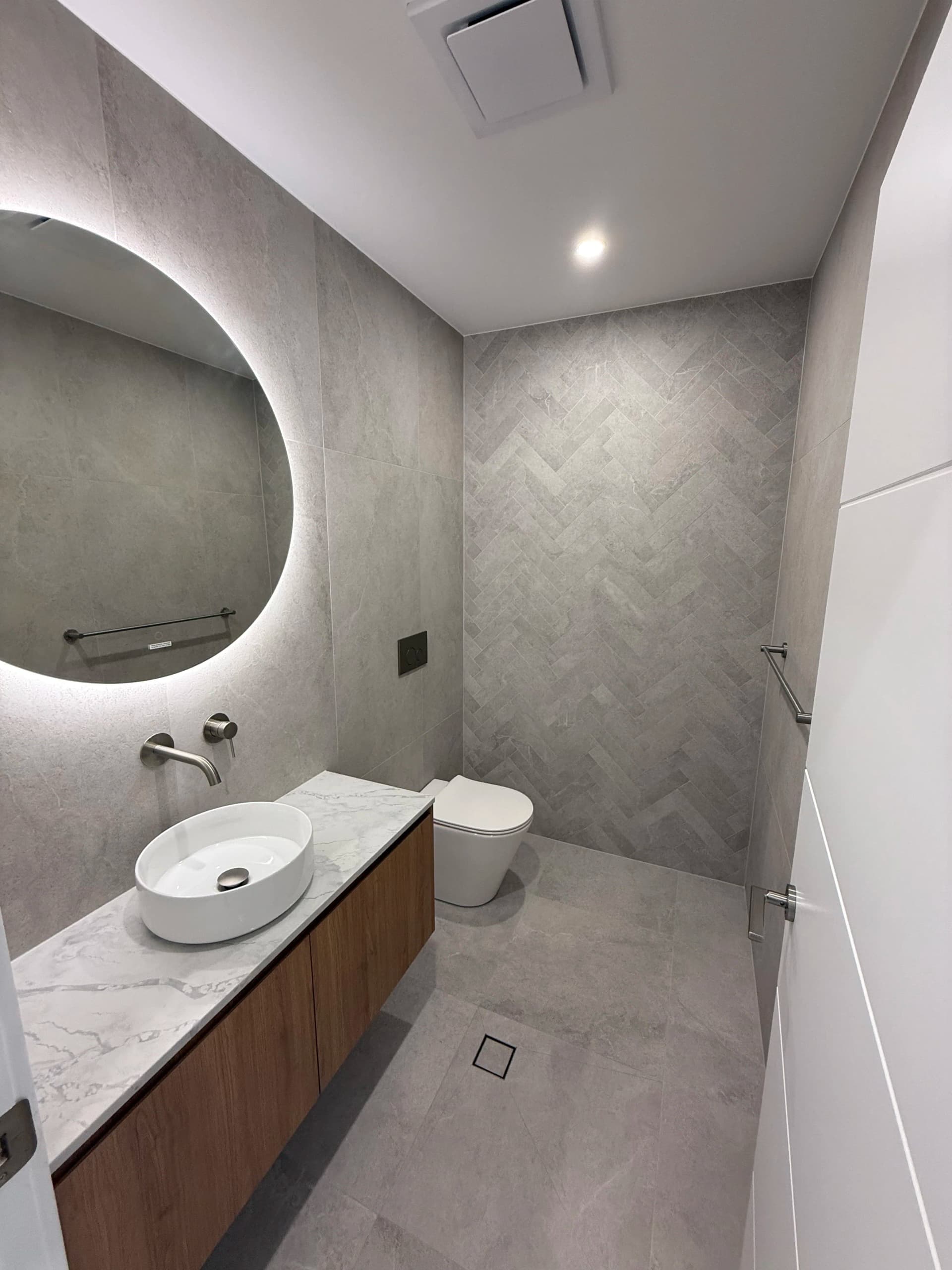 Designer bathroom with full strata approval