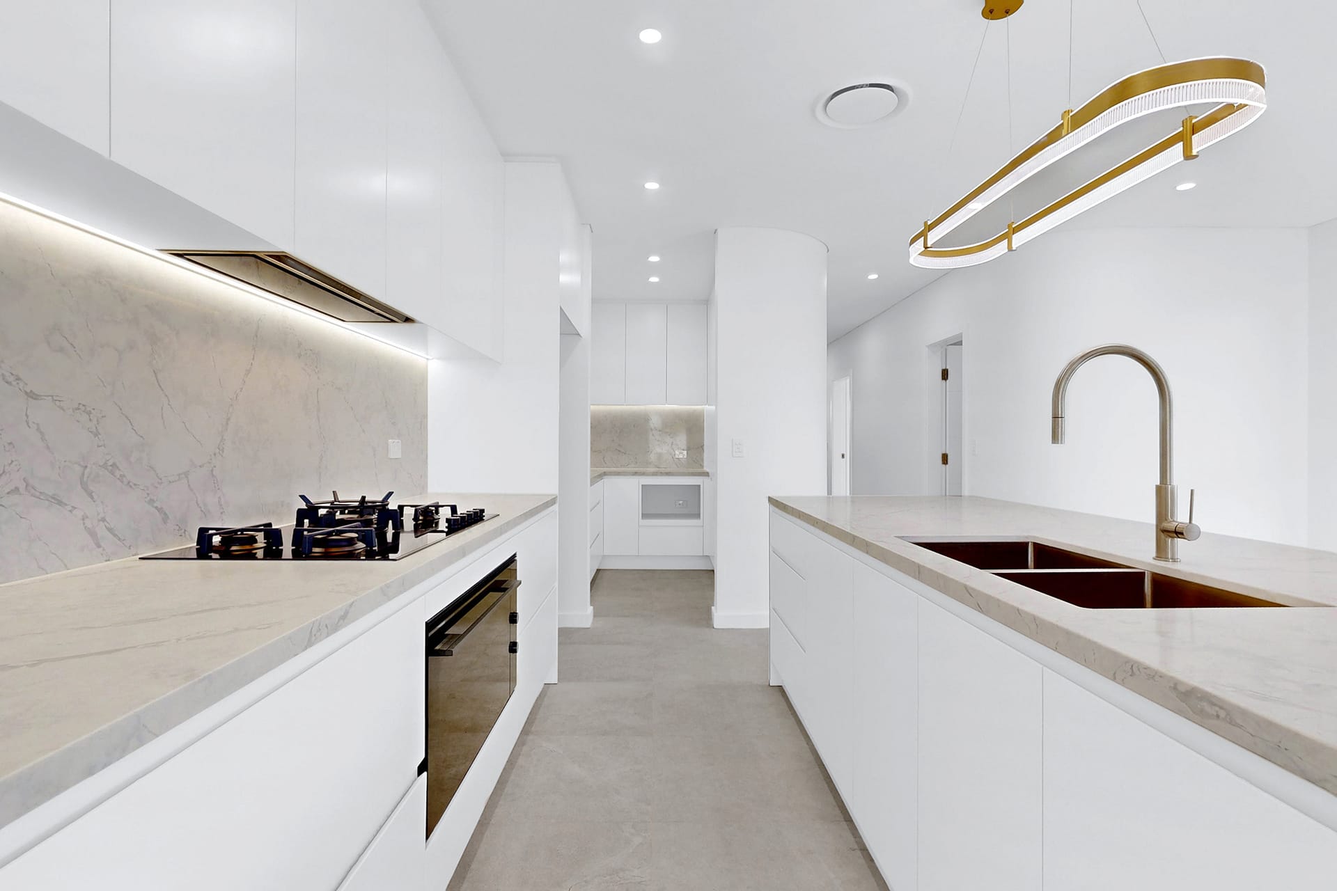 Luxury apartment kitchen renovation