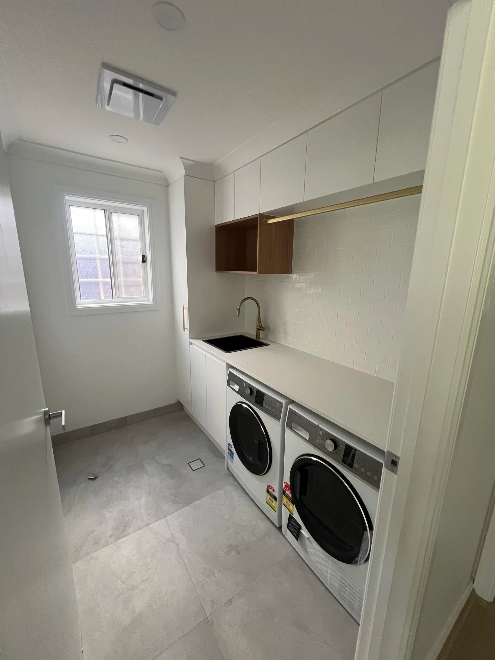 Laundry renovation