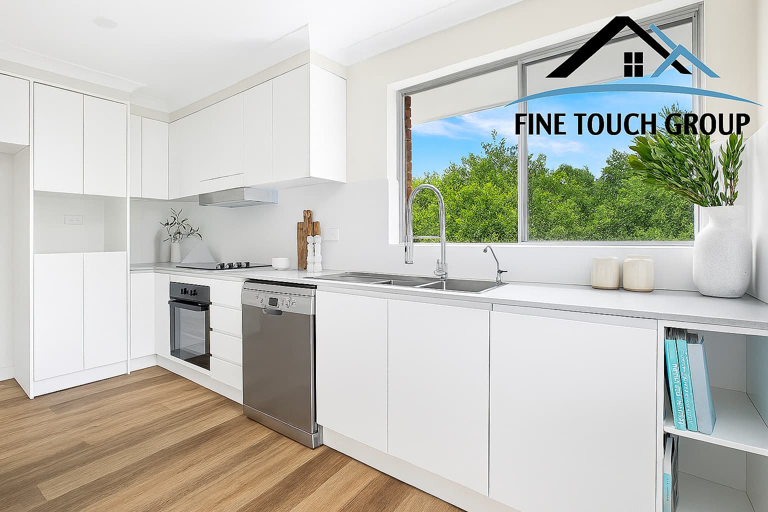 White cabinetry kitchen